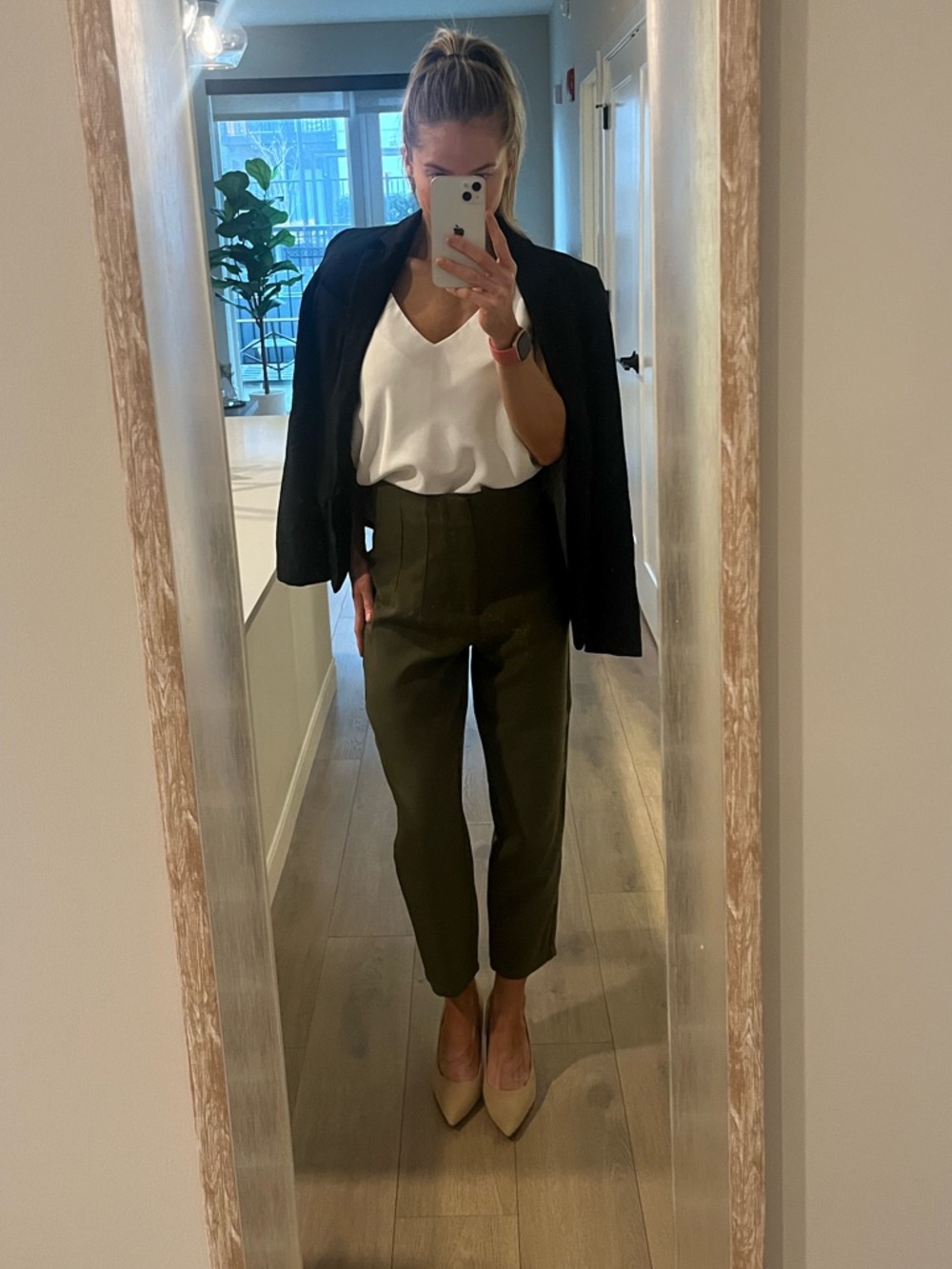 Olive Green Pants